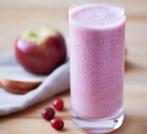 Cranberry Apple Smoothie for Weight Loss