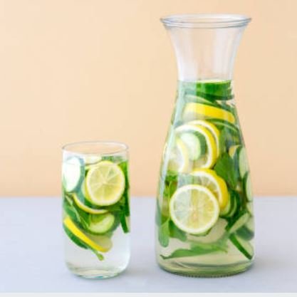 Cucumber Mint Detox Water