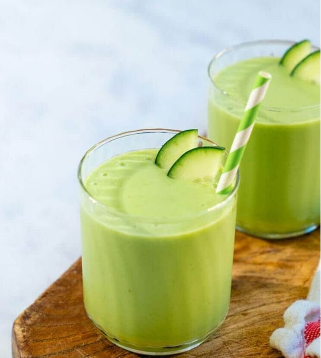 Cucumber Smoothie for Fat Loss
