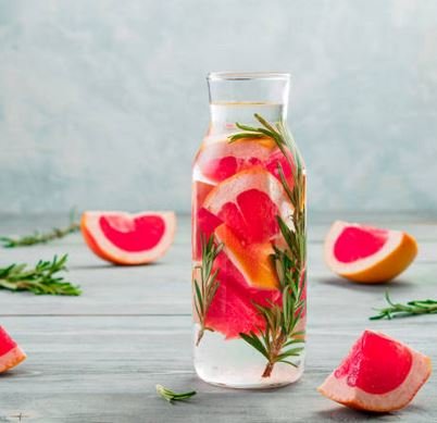 Grapefruit Rosemary Water Detox