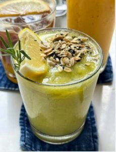 Green Tea Avocado Smoothie