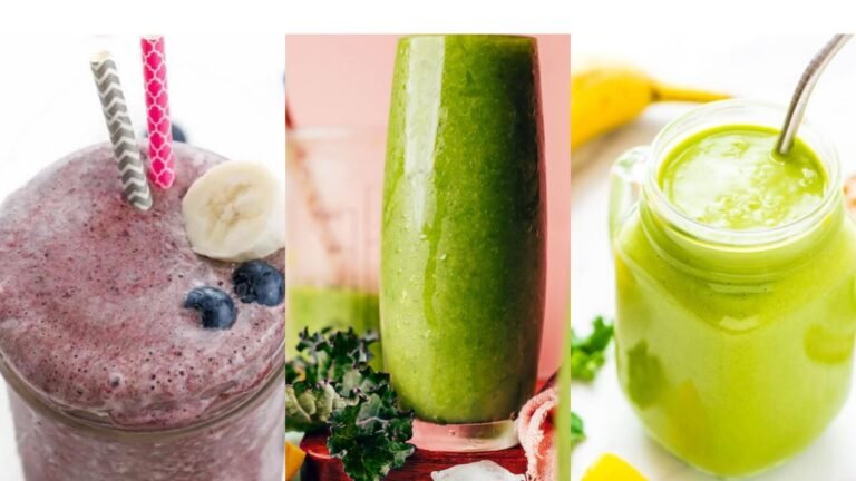 Kale Smoothies with Fruit for Weight Loss