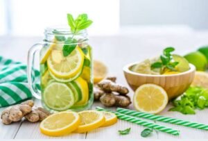 Lemon Ginger Water Detox