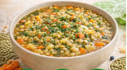 Lentil Soup for Constipation Relief
