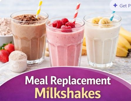 Meal Replacement Milkshakes