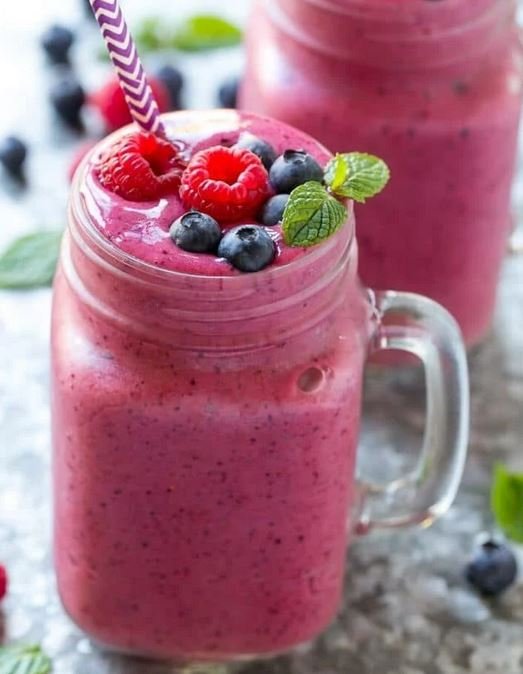 Mixed Berry Smoothie for Weight Loss