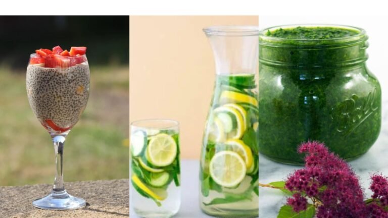Morning Body Detox Drinks Flush Toxins & Boost Metabolism