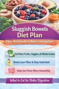 Sluggish Bowels Diet Plan Fiber-Rich Foods to Beat Constipation