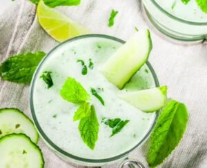 Spicy Cucumber Smoothie for Constipation