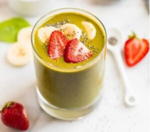 Spinach Strawberry Smoothie