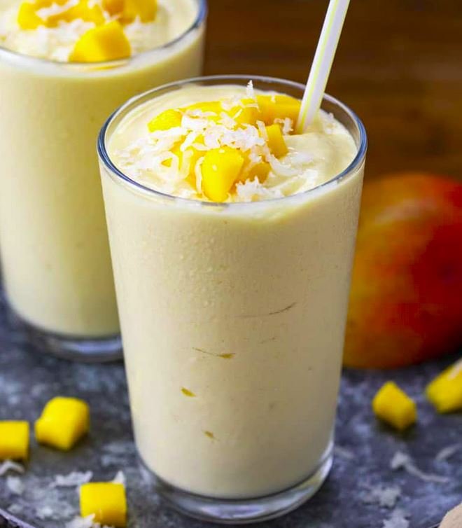 Tropical Mango Coconut Smoothie