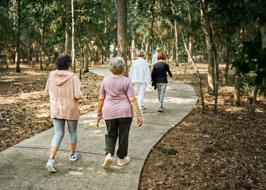 Walk for constipation