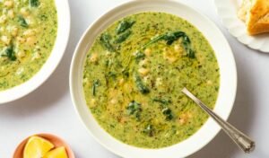 White Bean & Spinach Soup