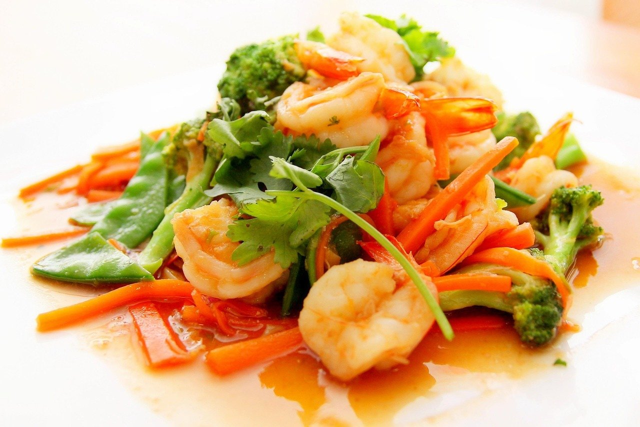 Zoodle Shrimp Stir-Fry for Menopause