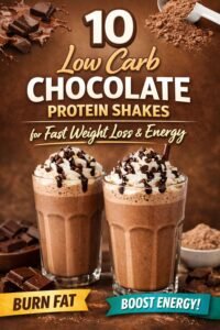 Low Carb Chocolate Protein Shakes for Fast Weight Loss & Energy