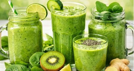Low Sugar Healthy Green Smoothies