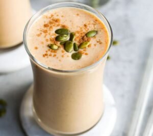Apple Cinnamon Pumpkin Protein Smoothie