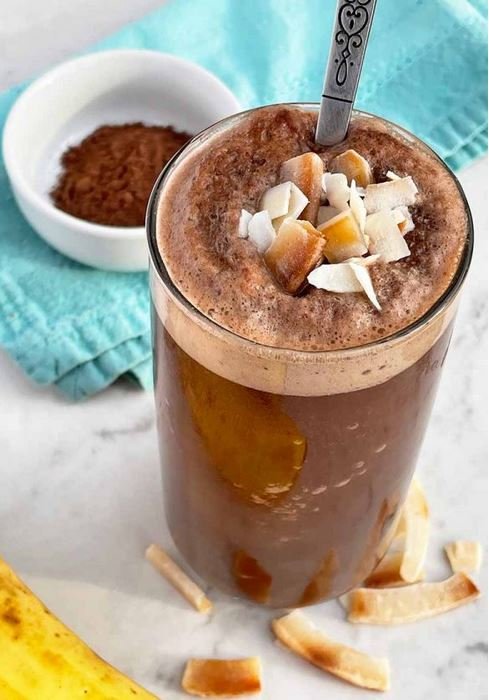 Coconut Chocolate Paradise Smoothie