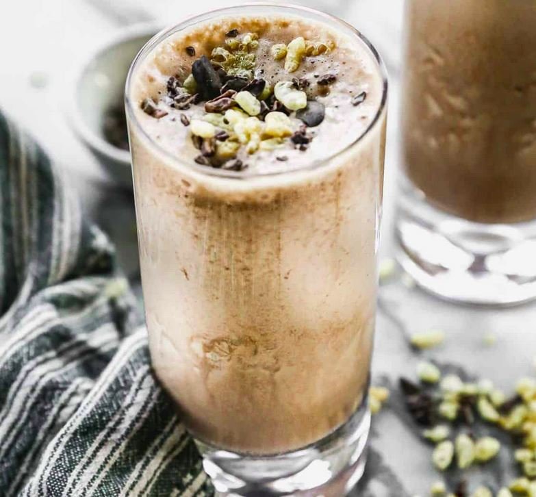 Dark Chocolate Protein Smoothie