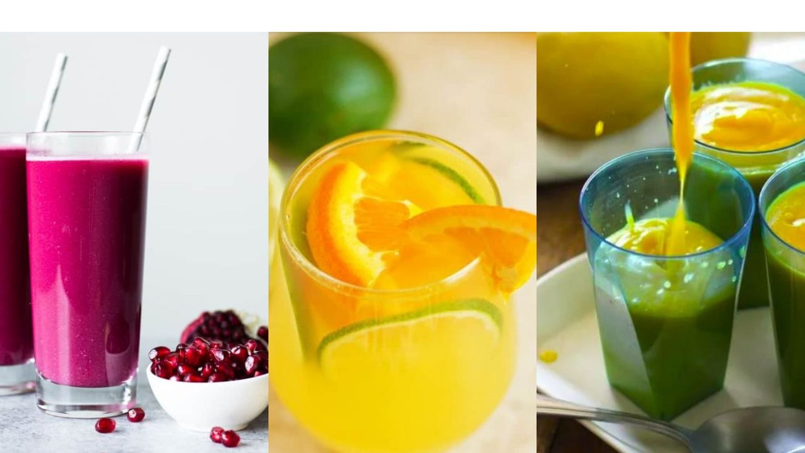 Fruit Detox Cleanse Juices