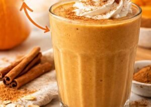 Healthy Pumpkin Pie Smoothies for Weight Loss & Energy
