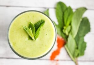 Mango Cucumber Lime Smoothie