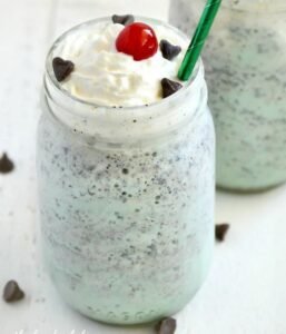 Mint Chocolate Chip Shake