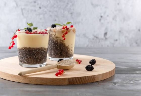 Psyllium Chia Seed Pudding
