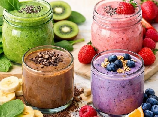 Vegan Breakfast Smoothies