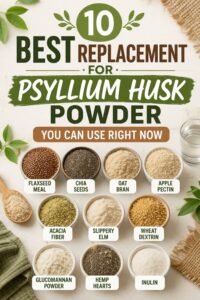 10 Best Replacement for Psullium Husk Powder You Can Use Right Now