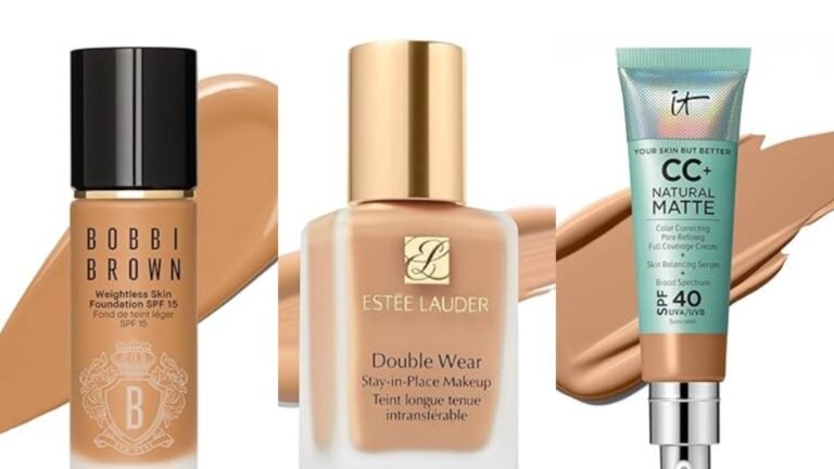 Best Foundations for Oily Aging Skin