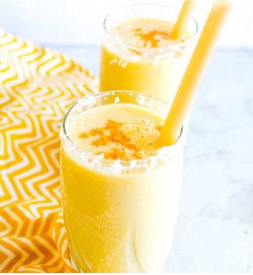 Coconut Turmeric Golden Smoothie