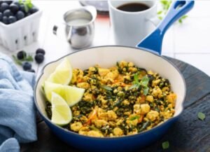 Crumbled Tofu Breakfast Skillet