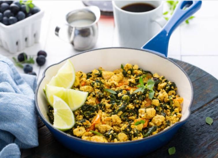 Crumbled Tofu Breakfast Skillet