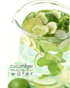 Cucumber Mint Infused Water