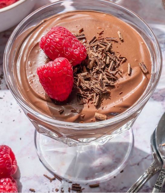 Dark Chocolate Tofu Mousse