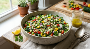 Lemon Parsley Detox Chopped Salad