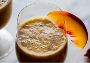 Peach Almond Smoothie