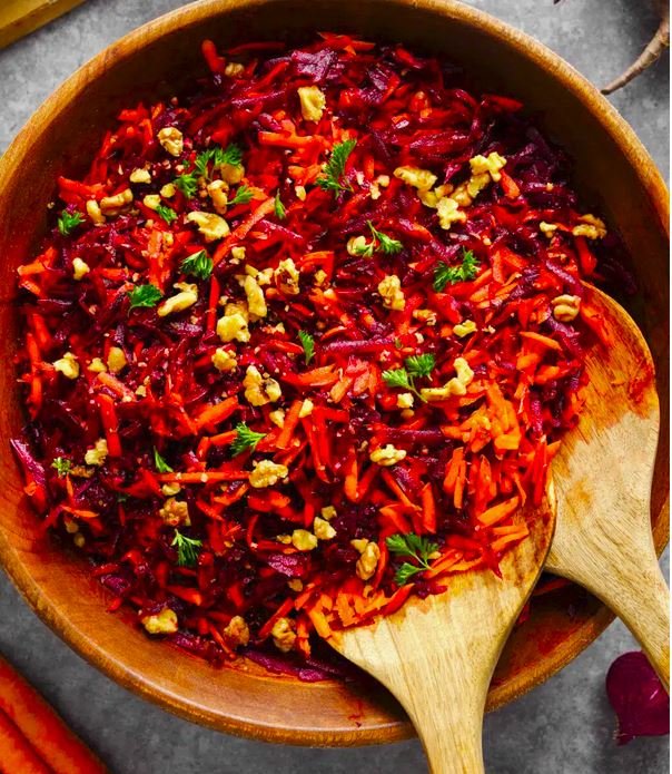 Roasted Beet & Carrot Detox Slaw