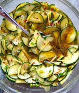Spicy Ginger & Cucumber Detox Salad