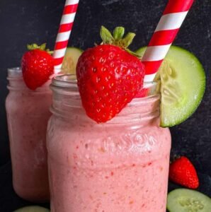 Strawberry Cucumber Slim Smoothie