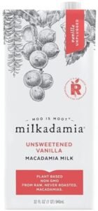milkadamia Macadamia Milk - Unsweetened