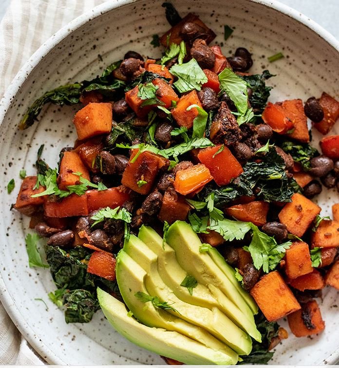 Sweet Potato & Black Bean Breakfast Hash
