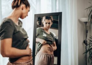 Bloating Menopausal Women