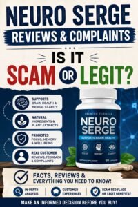 Neuro Serge Reviews and Complaints Is it Scam or Legit