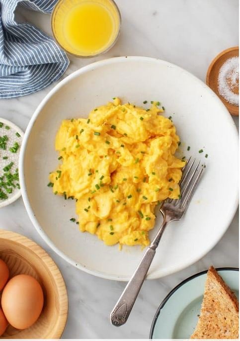 Plain Scrambled Eggs