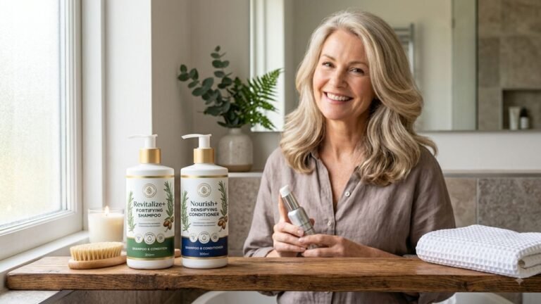 Best Shampoo and Conditioner for Menopausal Hair Loss & Thinning