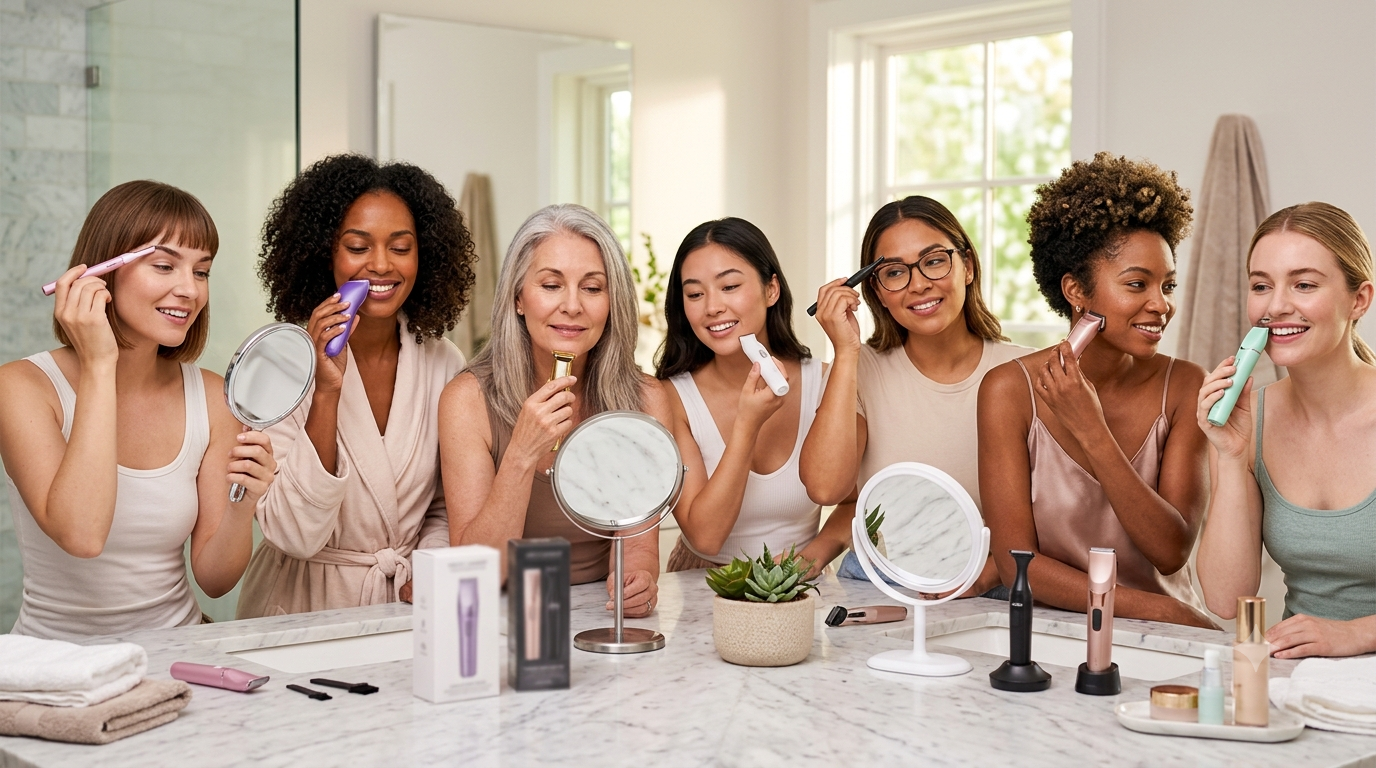 Best Facial Hair Trimmers for Women