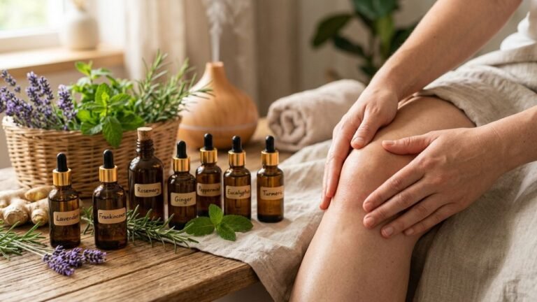 Best Essential Oils for Knee Inflammation Relief (Natural Remedies That Work)