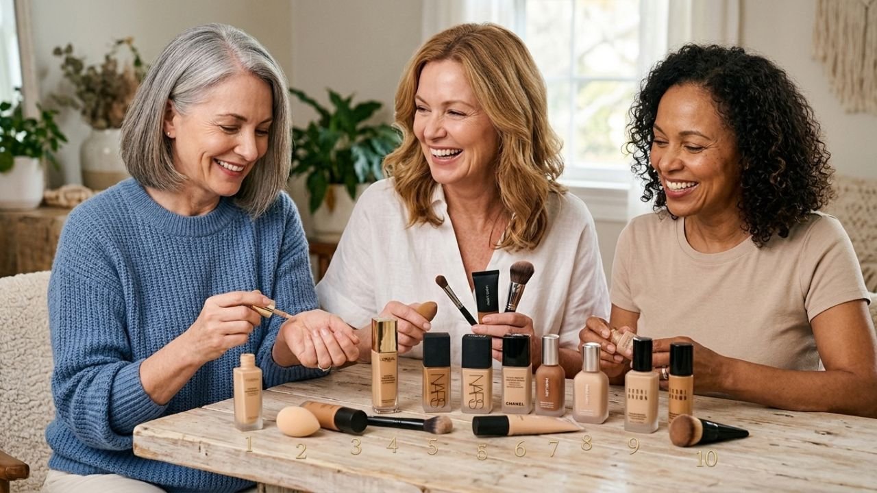 Best Liquid Foundations for Women Over 50